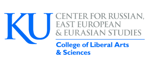 "KU Center for Russian East European & Eurasian Studies Logo"