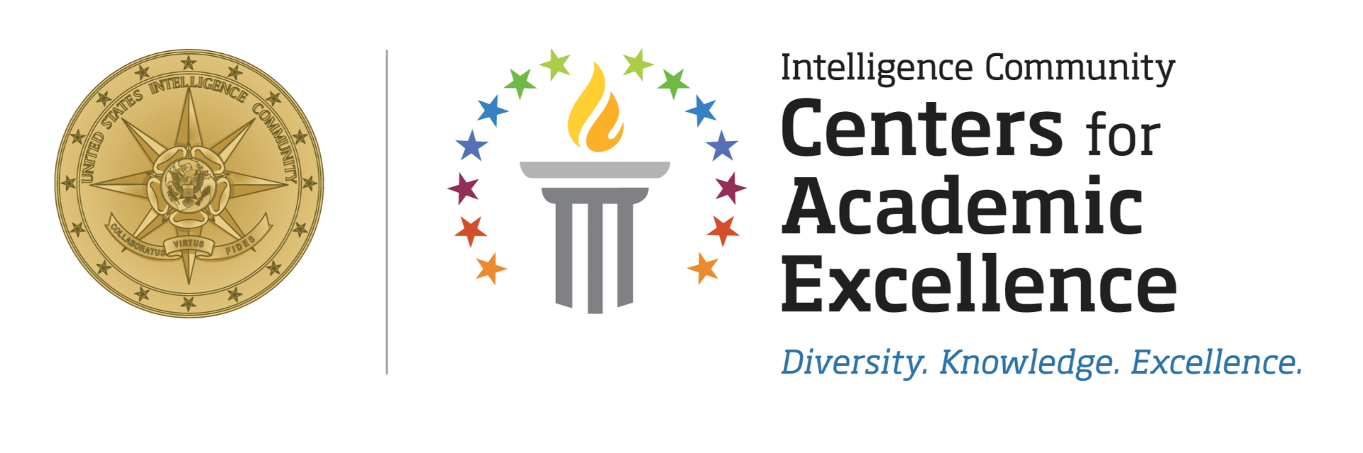 "Logo for the Intelligence Community Centers for Academic Excellence"